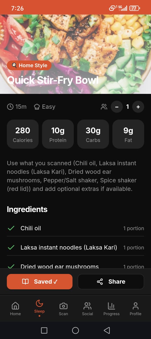Rasa AI Recipe Generator