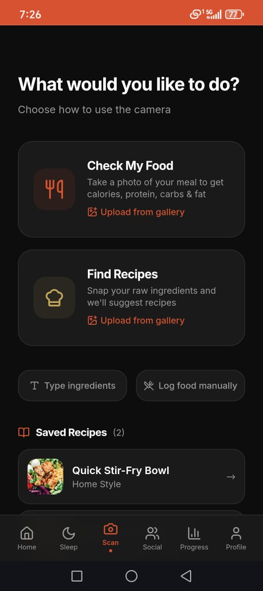 Rasa AI Food Scanner